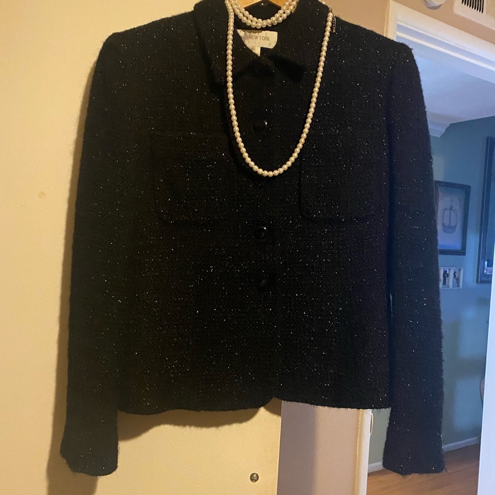 Jones New York black blazer